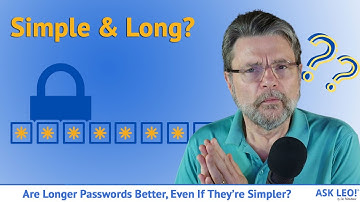 Are Longer Passwords Better, Even If They’re Simpler?