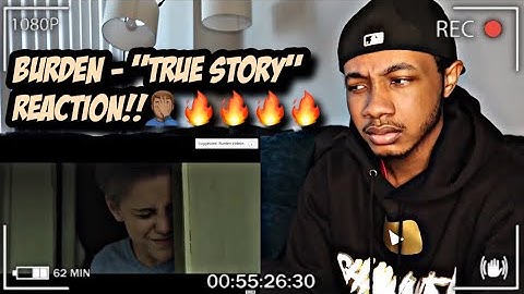 BURDEN - True Story (Official Music Video) REACTION!! THIS WAS CRAZY!🔥🔥🔥
