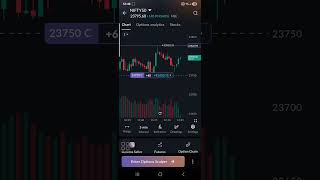 Nifty 50 Live trading/ Nifty trade 1 lot