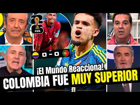 COLOMBIA STUNS THE WORLD! How the international press reacted after the big game against Portugal