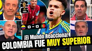 COLOMBIA STUNS THE WORLD! How the international press reacted after the big game against Portugal