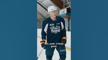 OHL player testing the i2s