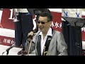 桑野信義さん「め組のひと」披露演奏　ってお前が歌うんかーい