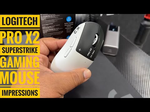 Logitech Pro X2 SuperStrike Gaming Mouse | Quick Hands-On Impressions 