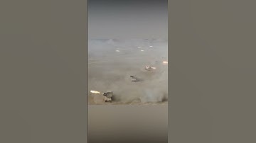 BM-21 Grad Firing.