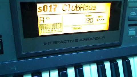 Roland E-09 (sound and styles demonstration)