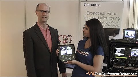 Tektronix WFM2300 Basic Walkthrough