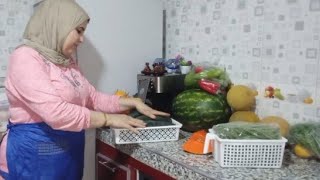 كيفاش كنظم وقتي بين الخدمة وشقا ديال الدار👍نظمت التقدية في الثلاجة ✅وجدت عشيوة بالخوف💞