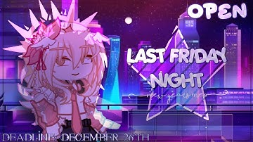 〔🥂〕༉‧₊˚. Last Friday Night ⋆.𐙚 ̊ CLOSED new years MEP - 20/20 Parts taken :: 5/20 Parts Completed ִ𖤐