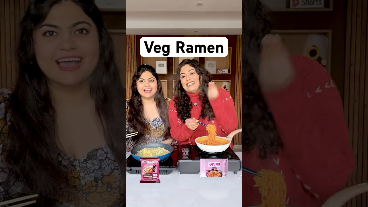 😱We finally found VEG RAMEN! #vegramen #ramenreview #foodvlog