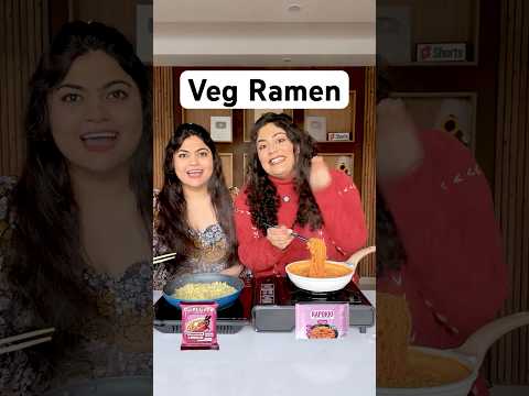 😱We finally found VEG RAMEN! #vegramen #ramenreview #foodvlog