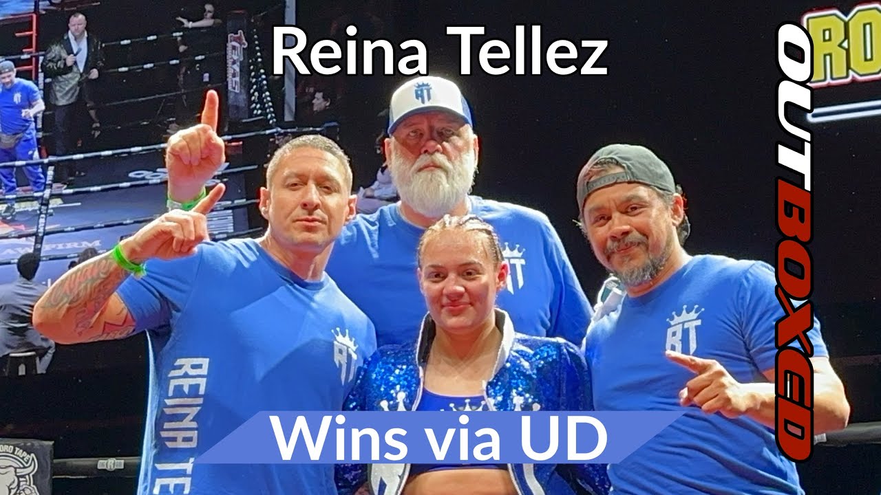 Reina Téllez keeps her winning streak in 2024 wins UD.
