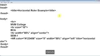 HTML CH 3 LEC 7