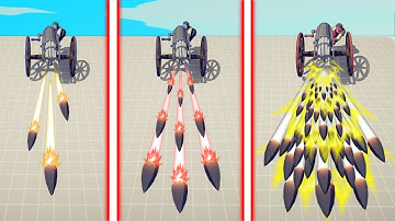 EVOLUTION OF ULTIMATE GATLING GUN | TABS - Totally Accurate Battle Simulator