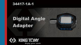 KING TONY-How to use the 34417-1A-1 Digital Angle Adapter