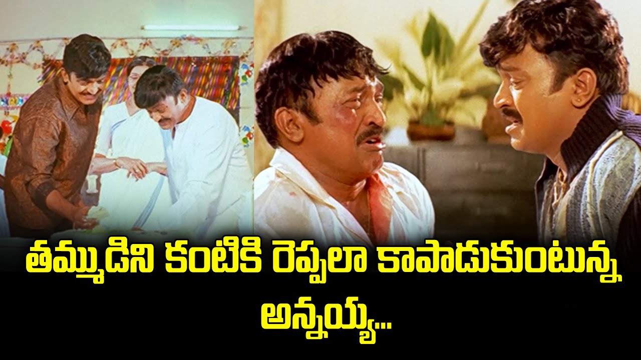 తమ్ముడిని కంటికి రెప్పలా కపాడుకుంటున్న అన్నయ్య | Rajashekar | Villain | ETV