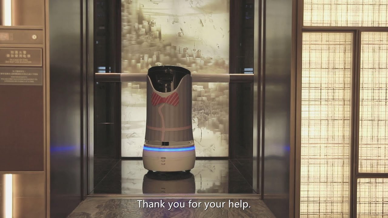 Smart Service Robot in JW Marriott Hotel （JW万豪酒店）