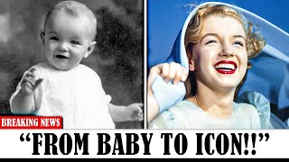 AMAZING Marilyn Monroe from 0 to 36 years old