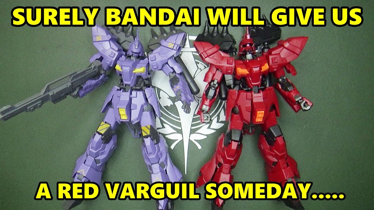 Мне кажется, что HG Varguil в красном цвете смотрится намного лучше.