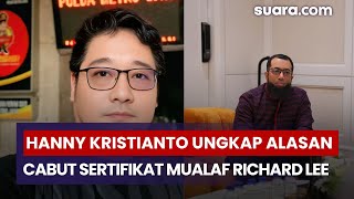 Download lagu Hanny Kristianto Ungkap Alasan Cabut Sertifikat Mualaf Dokter Richard Lee