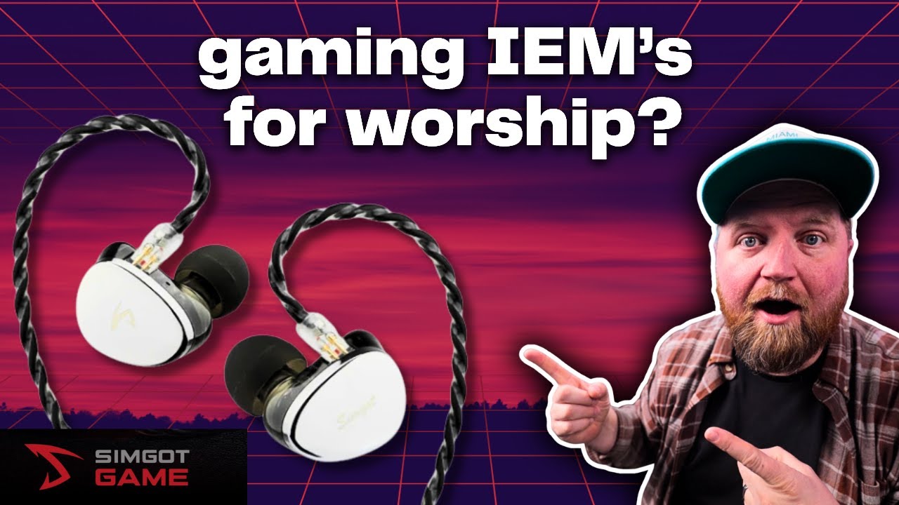 Подходят ли игровые внутриканальные мониторы для выступлений на концертах? SIMGOT EG280 IEM — бюд...