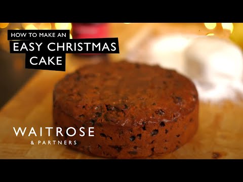 how-to-make-an-easy-christmas-cake-|-waitrose