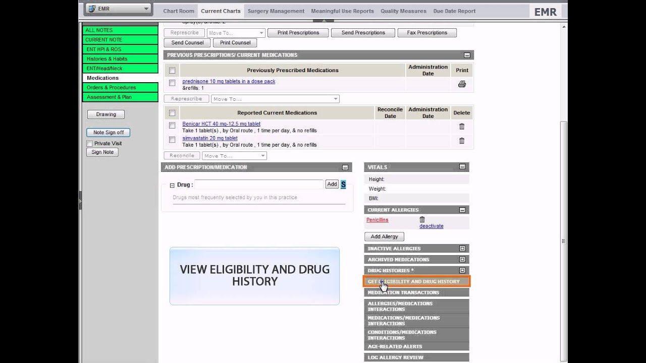 Required Information From Prescriptions Medication Administration Charts