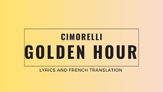 Golden hour (cover) ‐  Cimorelli | Lyrics and french translation