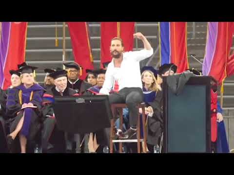 Matthew McConaughey University of Houston Speech 720p
