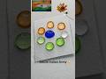 dian🇮🇳Flower🌼#india flag colour mixing #art #satisfying #youtubeshorts #viralshorts #colors #flag