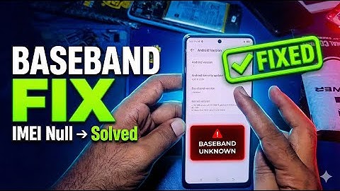 Tecno Camon 20 Baseband Unknown Fix | IMEI Null / No Network Solution Full Tested