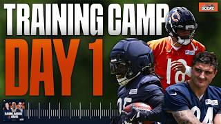 Bears training camp takeaways day 1 | Rahimi, Harris & Grote