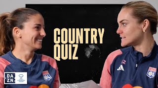 Daniëlle van de Donk is agonisingly close to a perfect score in Country Quiz with Ellie Carpenter!