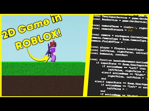 Making A 2d Platformer In Roblox Studio Ep 1 Youtube - roblox game 2d