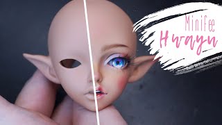 [ BJD ] Роспись куклы Minifee Hwayu. Макияж ООАК БЖД