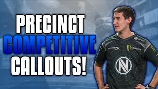 INFINITE WARFARE: PRECINCT COMPETITIVE CALLOUTS! (MLG TIPS AND TRICKS) INFINITE WARFARE