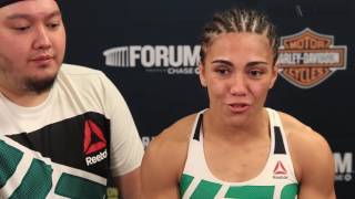 Jessica Andrade says domination of Penne shows she's finally in proper division