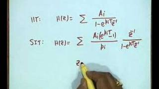 Lecture - 34 IIR Filter Design