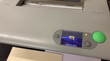 Used Fastback 20 Thermal Strip Binding Machine