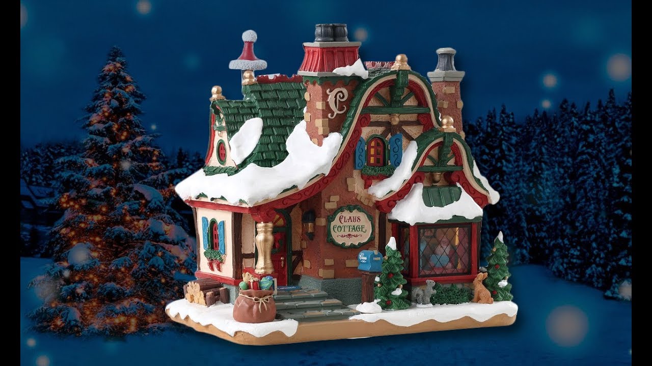 Lemax The Claus Cottage Review Youtube