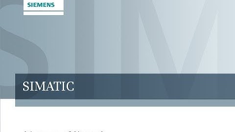 01 - SIMATIC MANAGER - Introduction
