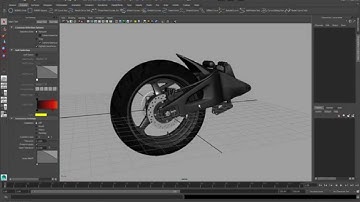 Maya 2015 -  Basic Tire Rig example tutorial with Node Editor (no audio)