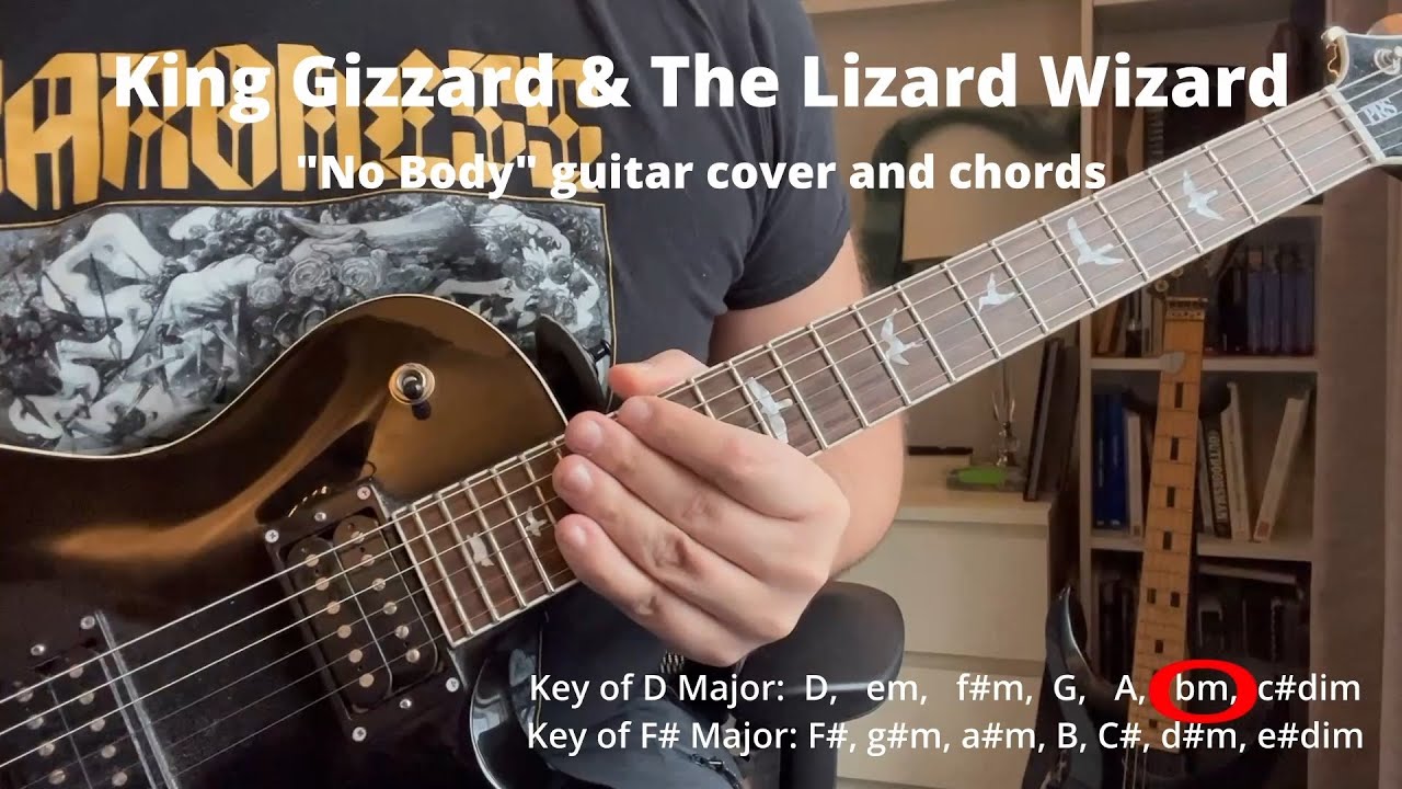 King Gizzard & The Lizard Wizard No Body (Guitar cover with chord