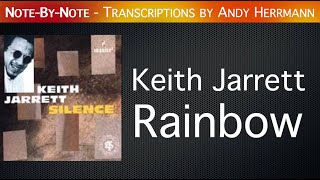 Note-By-Note: Keith Jarrett - Rainbow