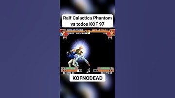 Ralf Galactica phantom vs Robert KOF 97 #kofnodead #kof #kof97 #arcade #shorts #arcadegames #games