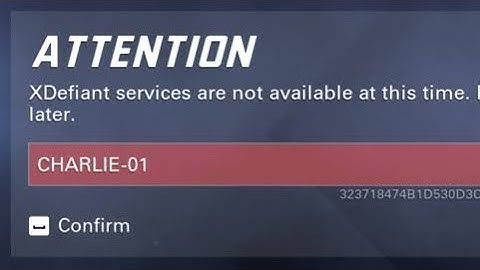 How To Fix Charlie-01 | Charli-02 Error In XDefiant