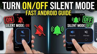Turn ON / OFF Silent Mode On Android Phone | Mute or Unmute Guide 2026