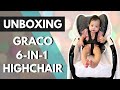 [Unbox] Graco Blossom 6-in-1 Highchair Unboxing and Assembly