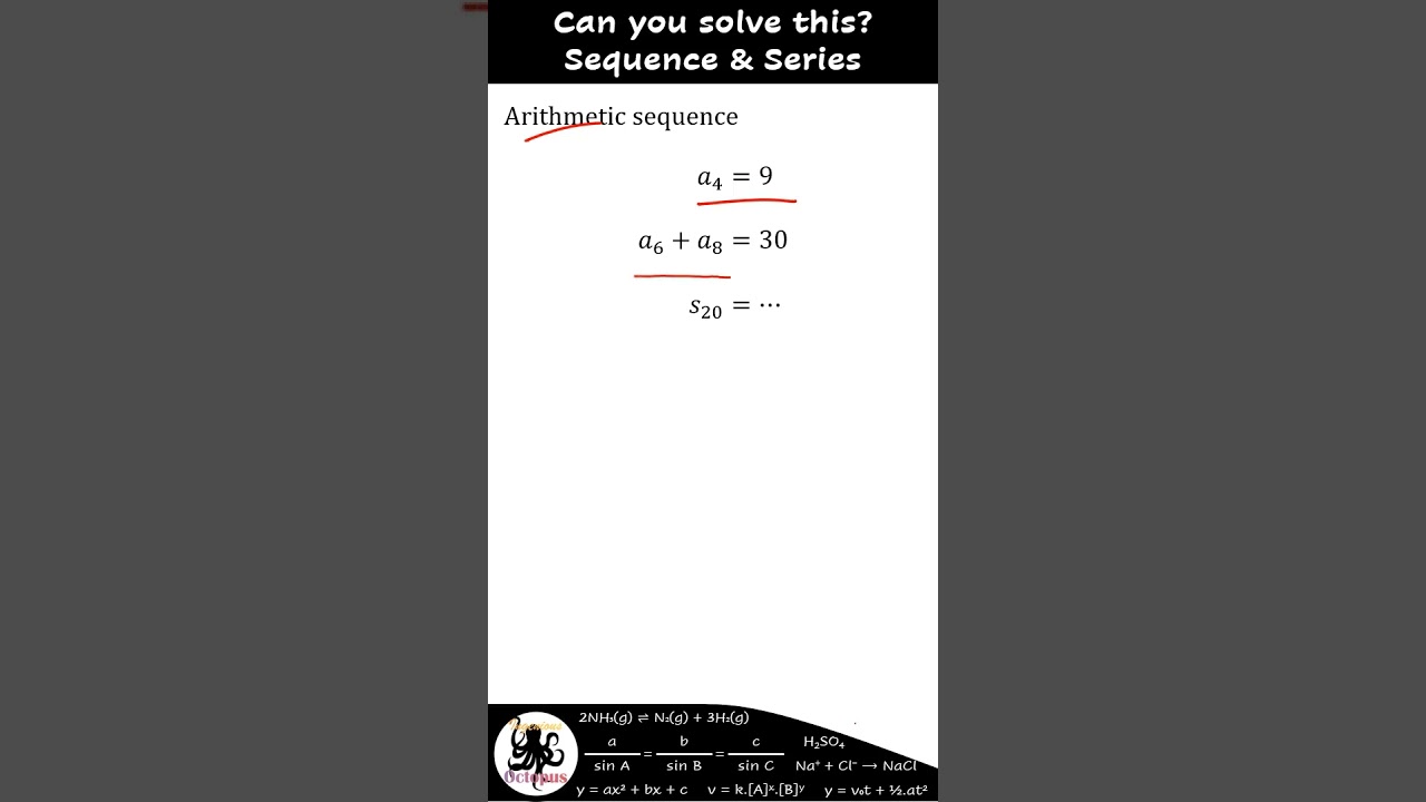 Can you solve this? Sequence and Series - 01 #sequenceandseries , #sat, #math, #tiu, #tps