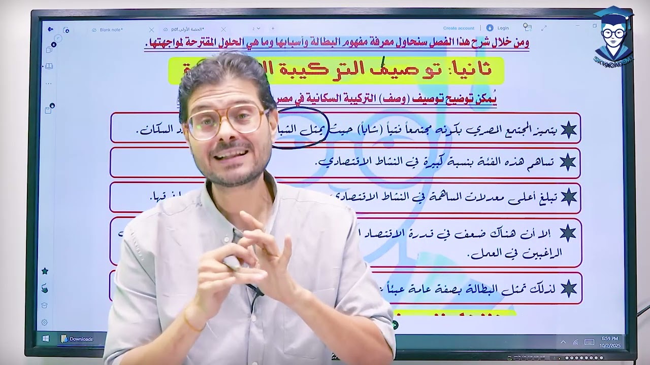 المحاضره الاولي رياده الاعمال مع دكتور ياسر صابر